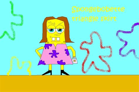 Spongebob In Triangle Suit Spongebob Squarepants Fan Art My Xxx Hot Girl