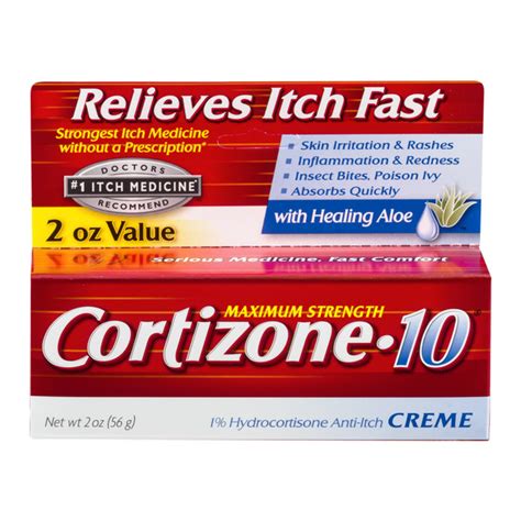 Save On Cortizone 10 1 Hydrocortisone Anti Itch Creme Maximum Strength Order Online Delivery