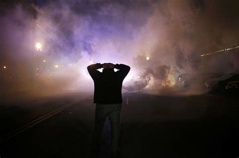 Protests Flare After Ferguson Police Officer Is Not Indicted The New
