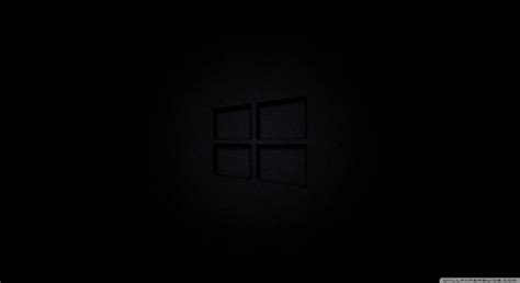 Dark Theme Black Ultra Hd Windows 10 Wallpaper Wallpaper World