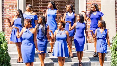 The Women Of Zeta Phi Beta At Unc Chapel Hill Just Did This Beautiful