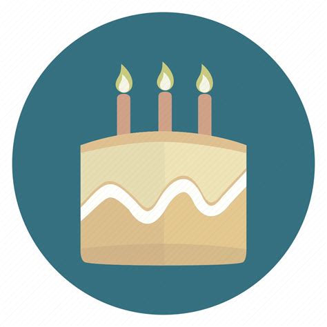 Cake Candles Birthday Party Icon Download On Iconfinder