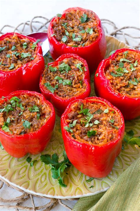 Easy Stuffed Peppers Recipe Delicious Meets Healthy