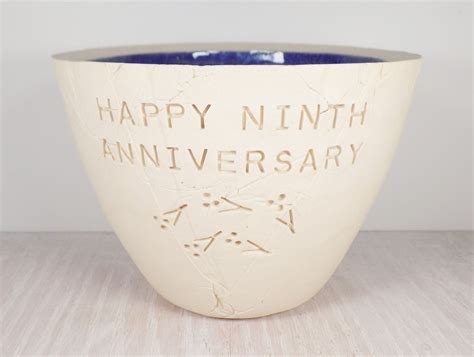 incredible pottery 9th wedding anniversary references
