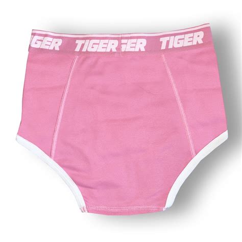 Mens Tiger Underwear All Pink Double Seat Brief Etsy