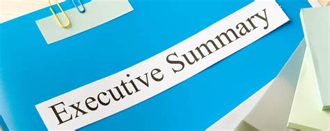 How To Write An Effective Executive Summary Aaron Vick