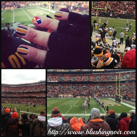 Nailgating With Covergirl At The Steelers Browns Game Recap Swatches