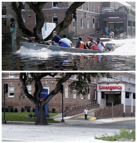 Before And After Katrina Memorial Medical Center In New Orleans Ap