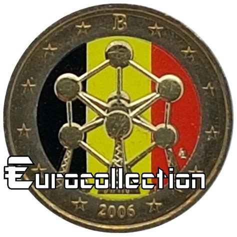 2 Euro Belgique 2006 Atomium Couleur 3 Eurocollectionshop