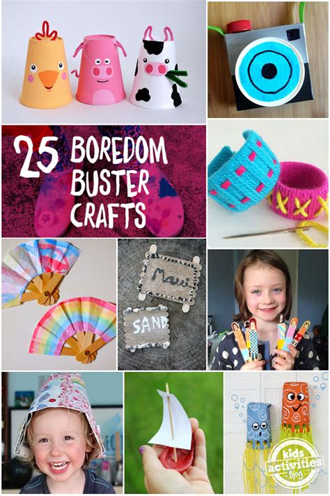 You can make it colorful and full of your favorite things. "Mom I'm Bored" 25 Summer Boredom Buster Crafts