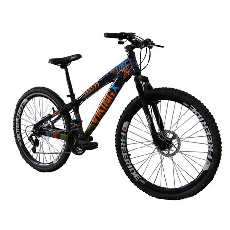 Bicicleta Viking X TUFF25 Freeride Aro 26 Freio A Disco 21 Velocidades