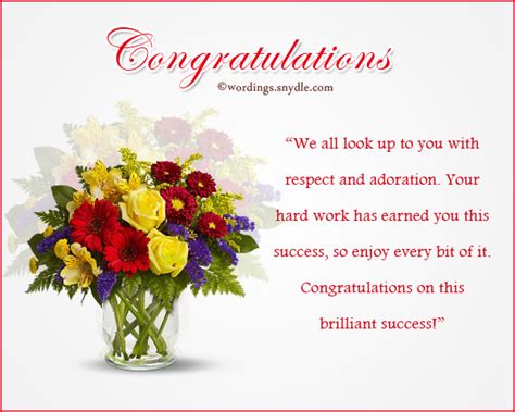 Congratulation Messages For Achievement Best Congratulation