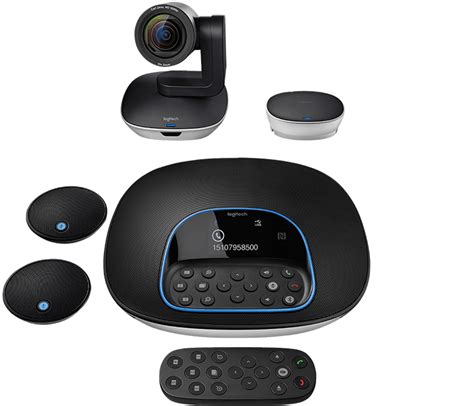 Logitech Group Conferencecam With Extended Mics For Zoom Room Videolink