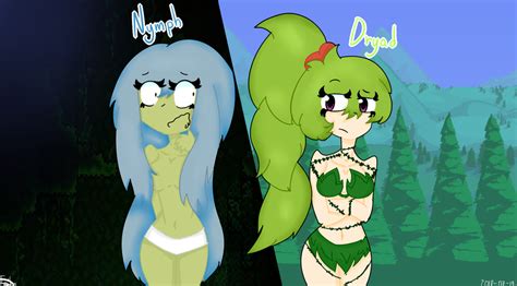 Nymph And Dryad From Terraria By Emikomatthew On Deviantart