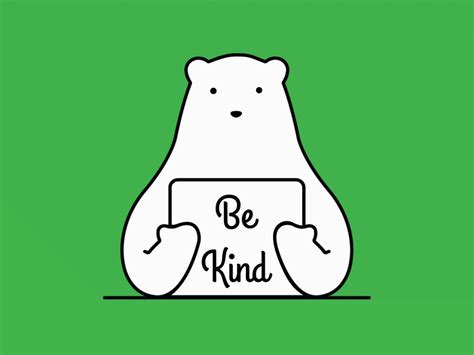 Be Kind By Louie On Dribbble