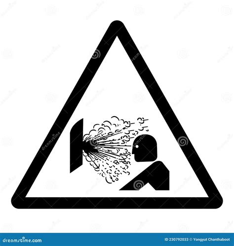 Explosion Release Of Pressure Symbol Sign Vector Illustration Isolate