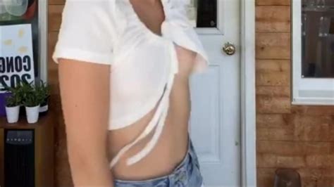 Jordyn Jones Nip Slip Nipple Flash Tiktok Oops Tit Breast Analsee