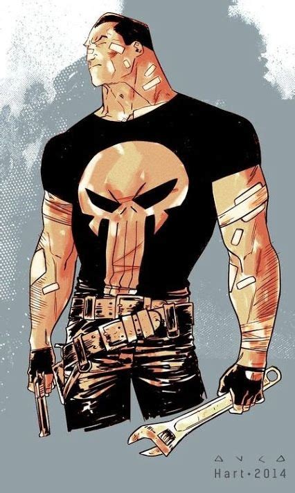 Frank Castle Aka The Punisher Marvel Comics Art Punisher Marvel