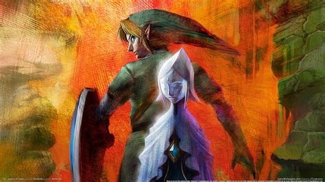 Hd Wallpaper Zelda Link Fi Shield Skyward Sword Nintendo Hd Video
