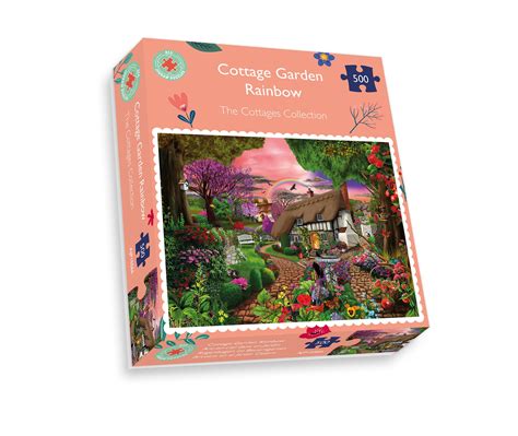 Cottage Garden Rainbow 1000 Or 500 Pieces Jigsaw Puzzles All Jigsaw
