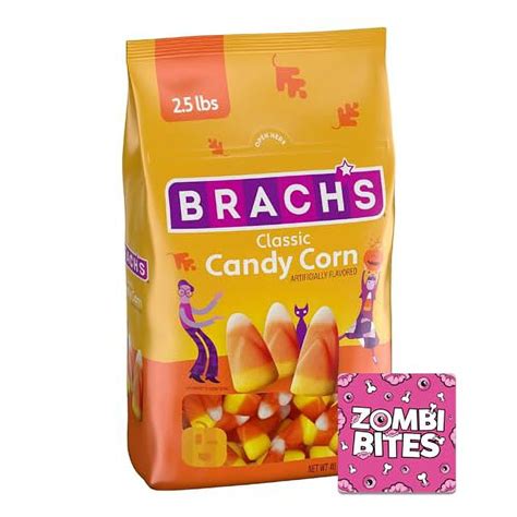 Halloween Candy Corn Bundle Includes One 25 Lb Gusset Of Brachs Candy