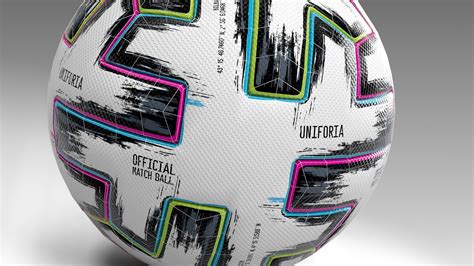 Adidas Uniforia Official Match Ball Of Euro Cup 2020 Soccer Etsy