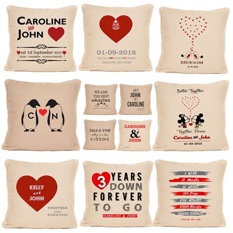 Maybe you would like to learn more about one of these? Personalised Valentines Day Anniversary Love Cushion Gift ...