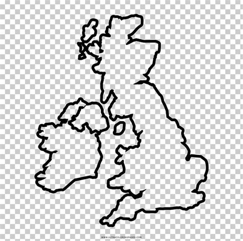 Great Britain Drawing Map Png Clipart Art Black Black And White