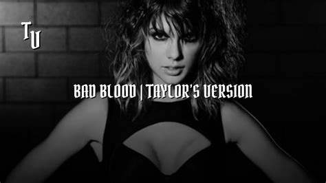 Taylor Swift Bad Blood Taylors Version Slowed Reverb Youtube