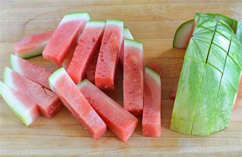 How To Cut Watermelon Into Sticks Once Upon A Chef