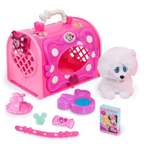 Minnies Happy Helpers Pet Carrier Just Play Toys For Kids Of All Ages