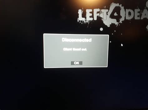 I Tried To Join My Friends Game Of Left For Dead 2 And It Doesnt Work