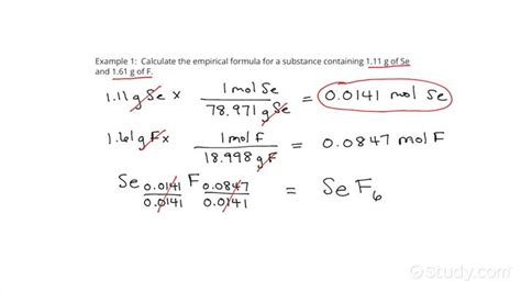 How To Find Empirical Formula