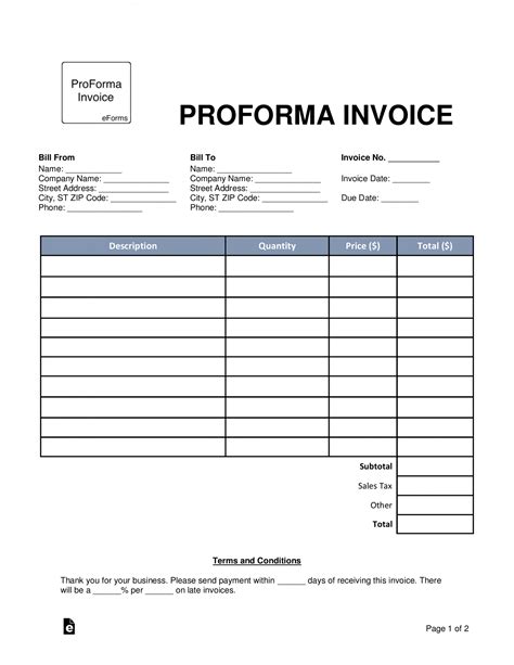 Explore Our Image Of Performance Invoice Template Riset