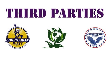 Third Party Platforms Where Do Americas Smaller Parties Stand On The