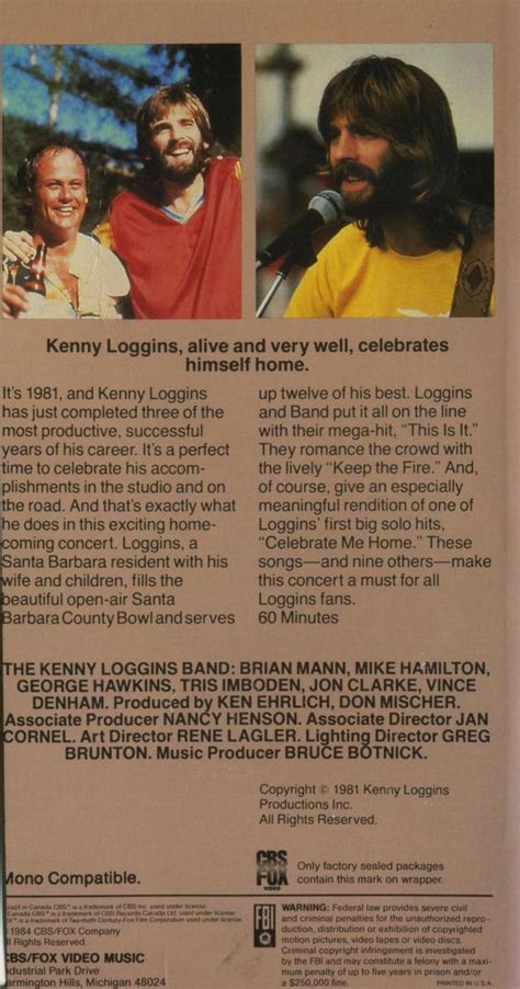 Kenny Loggins Alive 1982