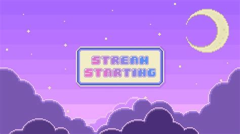 Animated Twitch Overlay Package Video Video Twitch Streaming Setup Pixel Art Overlays Cute