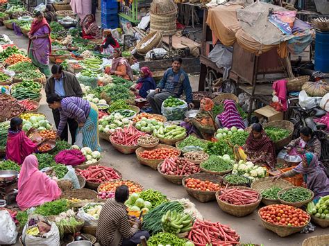 Images By Abhishek An Everyday Scene At Any Indian Vegetable Market