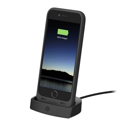 Mophie Juice Pack Charging Dock For Iphone 66s Black Ebay