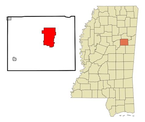 Image Oktibbeha County Mississippi Incorporated And Unincorporated