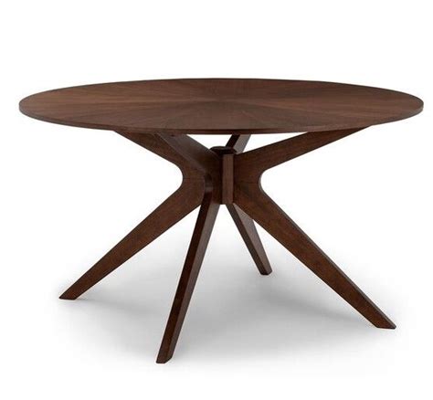 Article Conan Round Dining Table Walnut Dining Table Round Dining