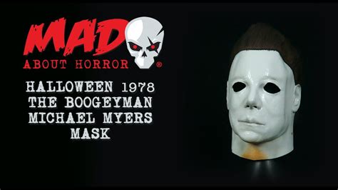 Halloween 1978 The Boogeyman Michael Myers Mask YouTube