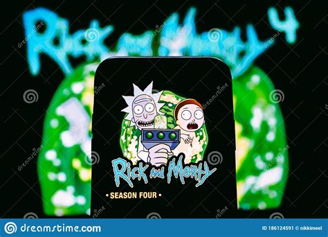 Rick And Morty Adult Animated Science Fiction Sitcom Editorial Photo Image Of Animated Four