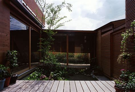In modern japanese style houses they are often set in doors between panes of glass. Beautiful Houses: Design of modern wooden Japanese house