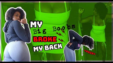 My Big Boobs Broke My Back Yogawithadriene Youtube