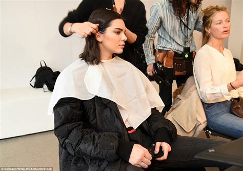 Kendall Jenner Storms The Runway With Bella Hadid At Nyfw Daily Mail