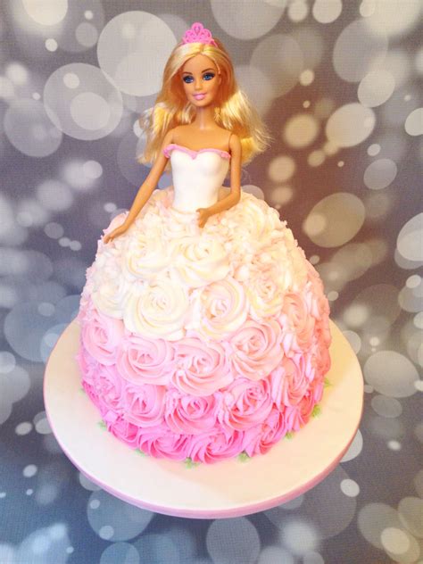 Barbie Cake Barbie Birthday Cake Barbie Party Decorat