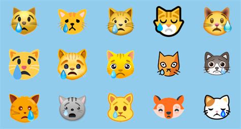Crying Cat Emoji On Google Noto Color Emoji Gmail