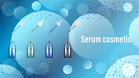 Serum Cosmetic Vial On Water Background 2402279 Vector Art At Vecteezy