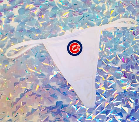 Chicago Cubs Sexy Thong Panty Panties Underwear Undies Mlb Etsy